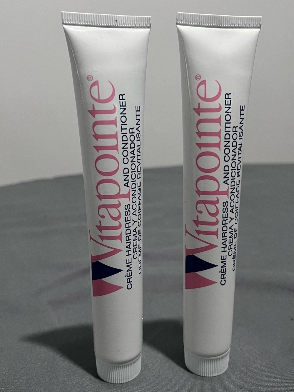 Vitapointe Creme Hairdress & Conditioner 1.75oz Each NEW Old stock 2 Count Tube